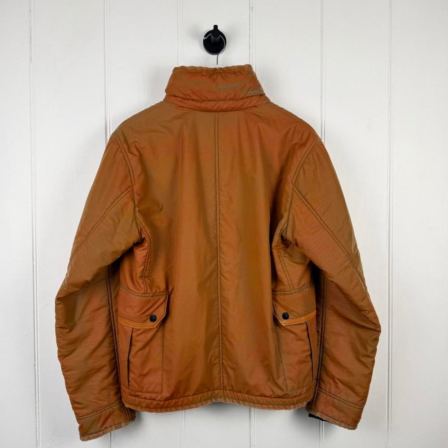 2012 Stone Island Liquid Reflective Jacket Bronze (L) | Large, Bronze