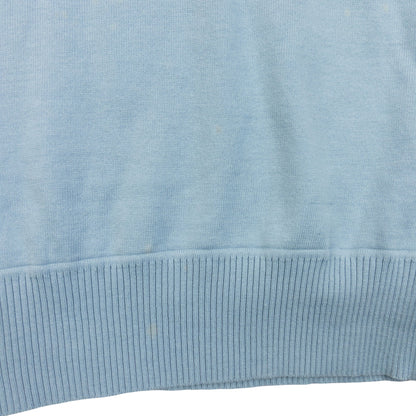 Vintage 2000s YSL Yves Saint Laurent Striped Jumper Size L | Large, Blue