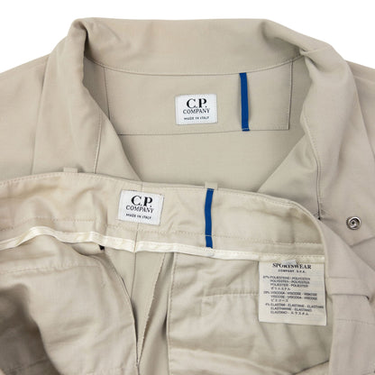 Vintage 2000 CP Company Jacket & Trousers Matching Set Size L | Large, Beige