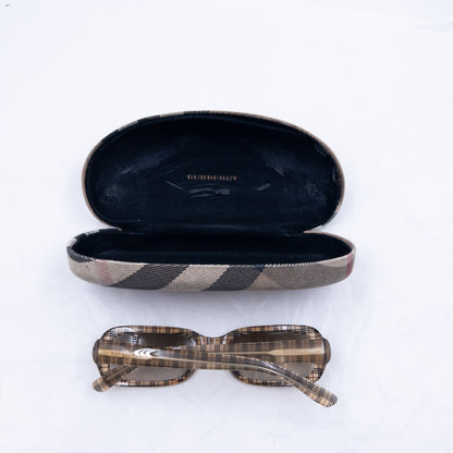 Vintage 2000s Burberry Nova Check Sunglasses | O/S, Beige