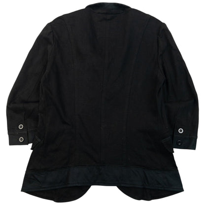 Vintage 2000s Marithe + Francois Girbaud Button Up Jacket Womens Size S | Small, Black