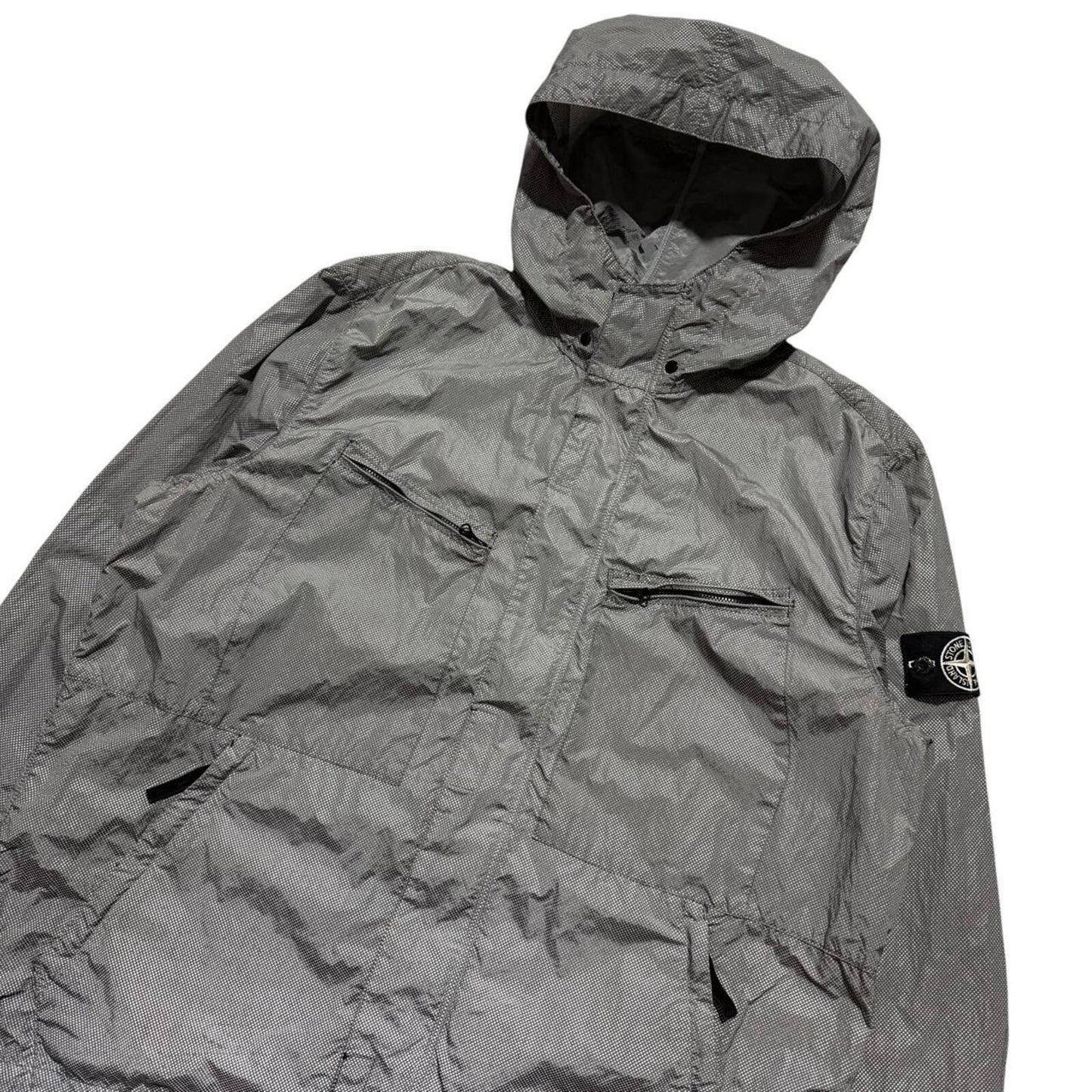 Stone Island 2016 Pixel Reflective Jacket | XXXL, Grey