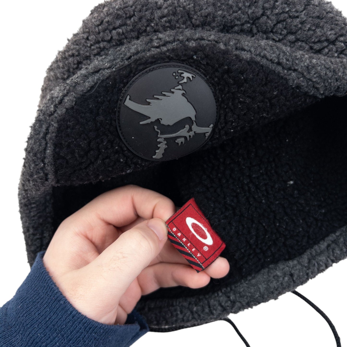 Vintage Oakley Skull Fleece Trapper Hat