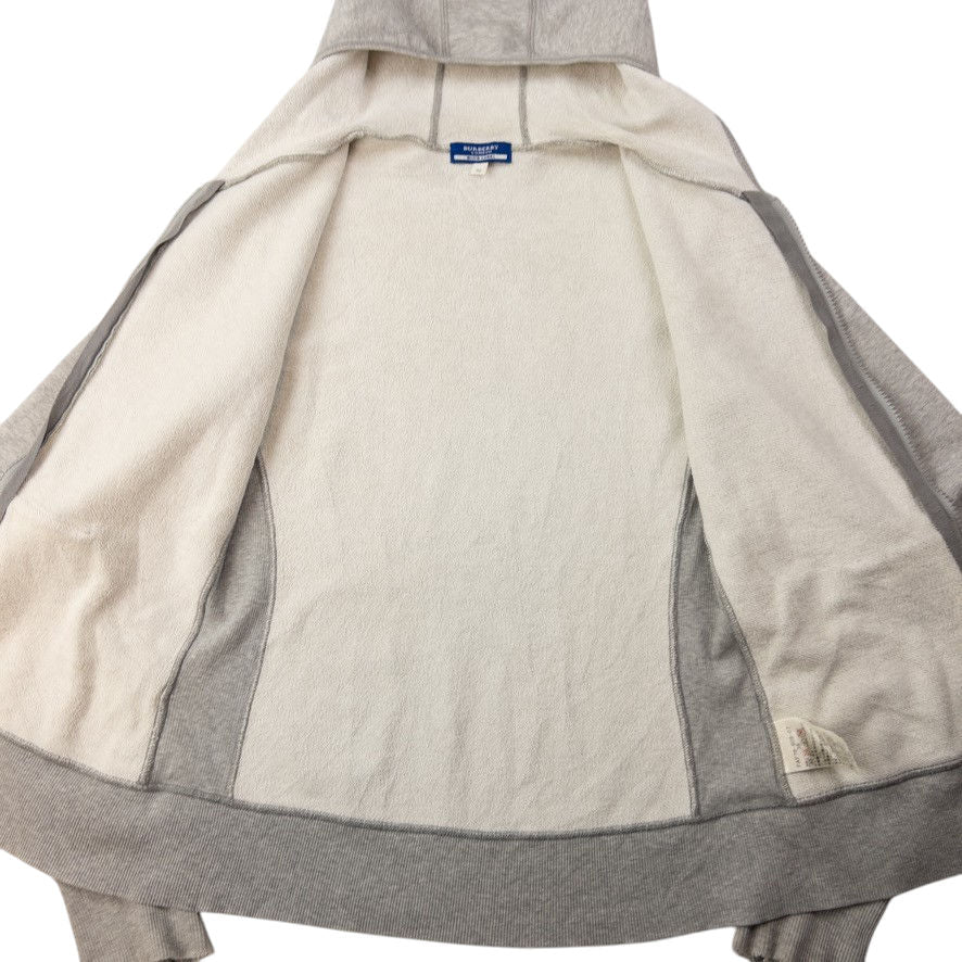 Vintage Burberry Blue Label Zip Up Hoodie Womens Size S