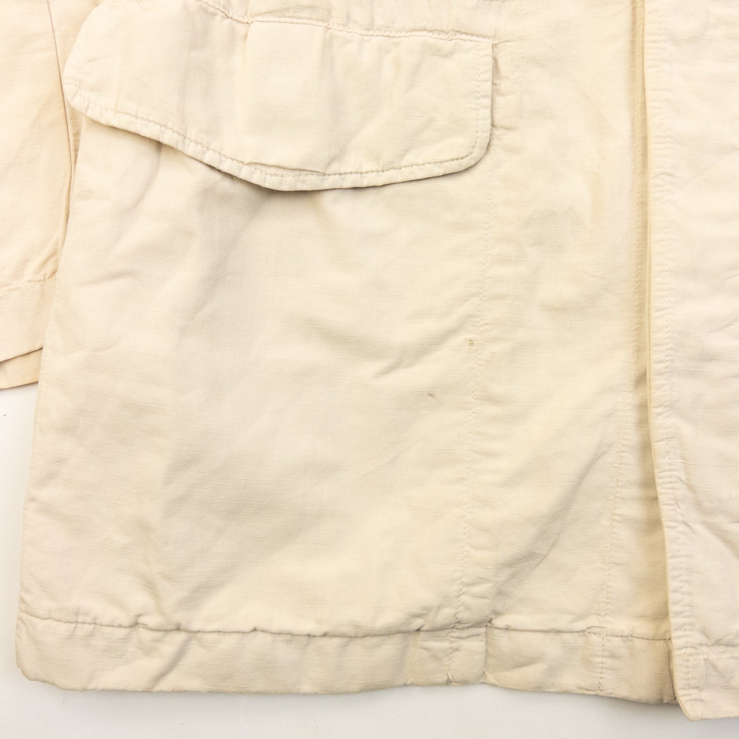 Vintage 2000s CP Company Button Up Jacket Size M | Medium, Cream