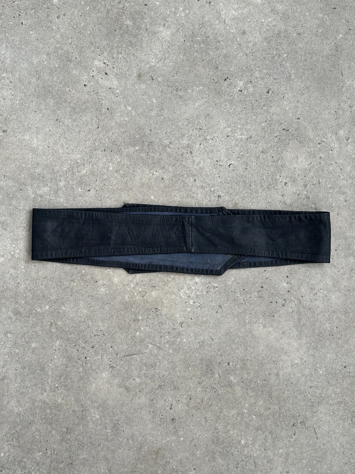 Valentino 1990s Leather Snakeskin Hip Belt - W30-32