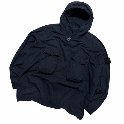 Stone Island Navy Pullover Ghost Smock | XXL, Navy