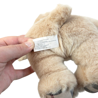 Vintage 2000s Burberry Nova Check Teddy Bear | O/S, Beige