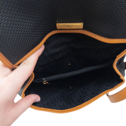 Vintage 80s YSL Yves Saint Laurent Crossbody Bag