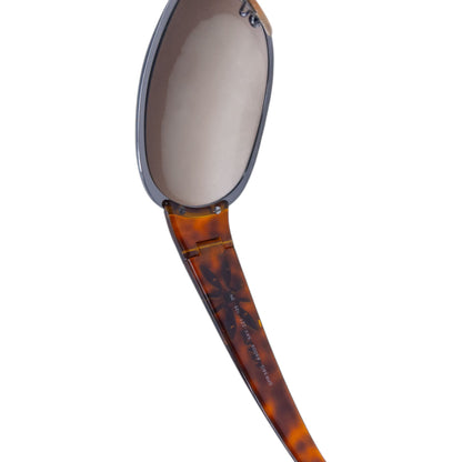 Vintage 2000s Prada Tortoise Shell Flower Sunglasses