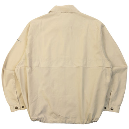 Vintage 2000s Burberry Zip Up Jacket Size S | Small, Cream
