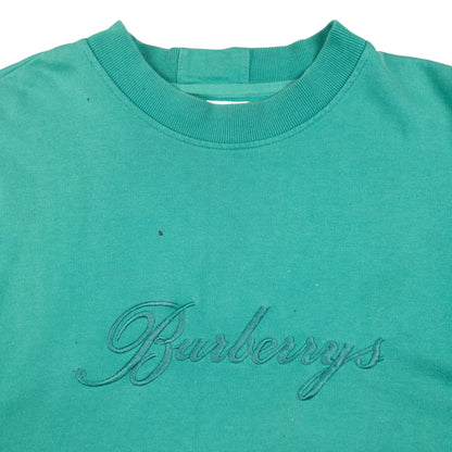 Vintage Burberry Embroidered Sweatshirt Size M