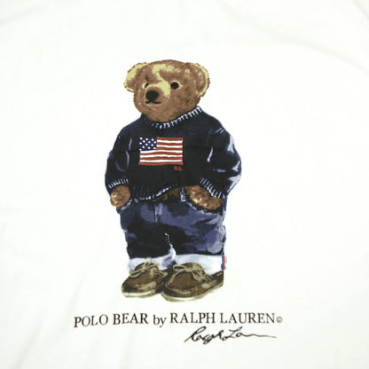 POLO RALPH LAUREN FLAG BEAR TEE (XXL)  (L)