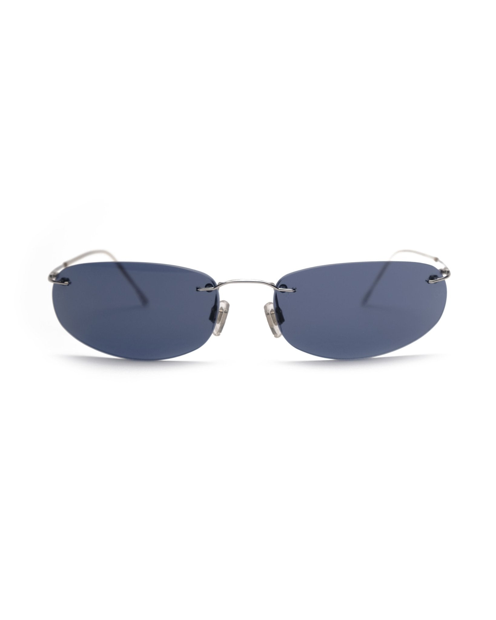 Giorgio Armani-Giorgio Armani Spring 2000 rimless sunglasses vintage Sunglasses – The Dryads