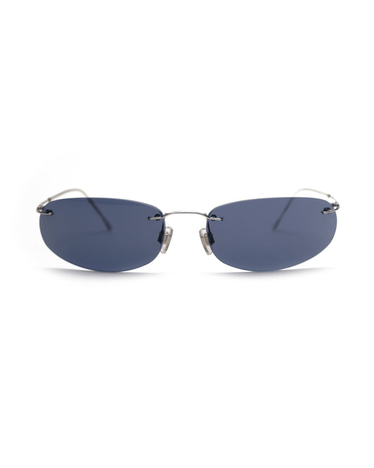 Giorgio Armani-Giorgio Armani Spring 2000 rimless sunglasses vintage Sunglasses – The Dryads
