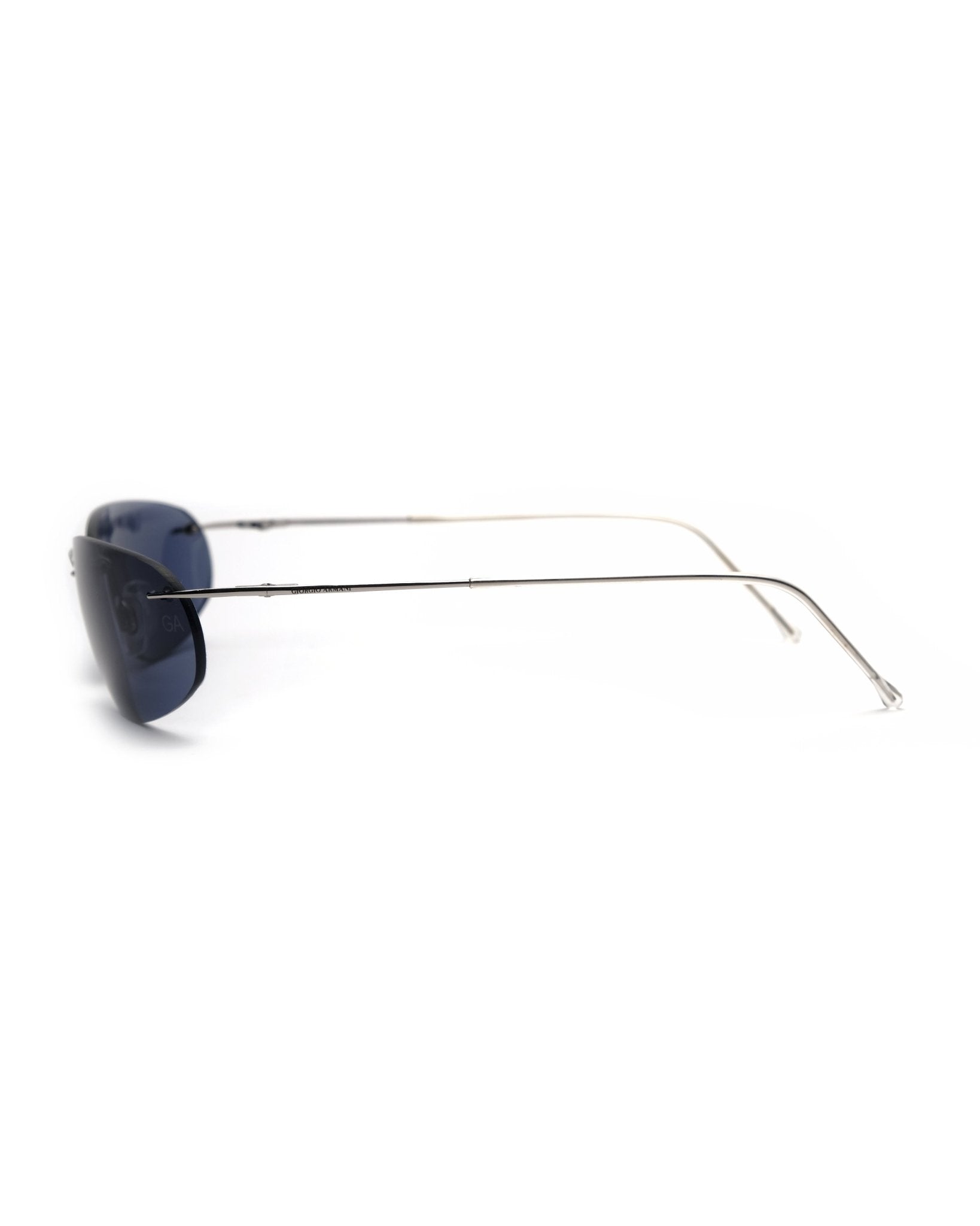 Giorgio Armani-Giorgio Armani Spring 2000 rimless sunglasses vintage Sunglasses – The Dryads
