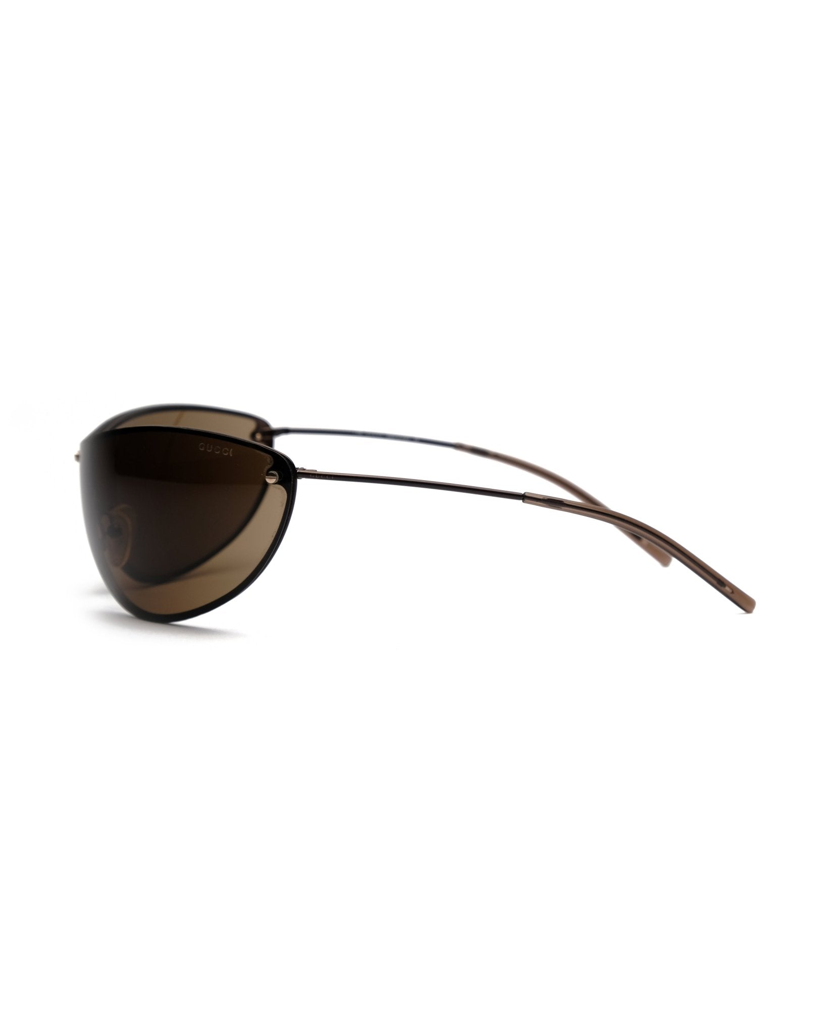 Gucci-Gucci Spring 2001 shield vintage Sunglasses – The Dryads