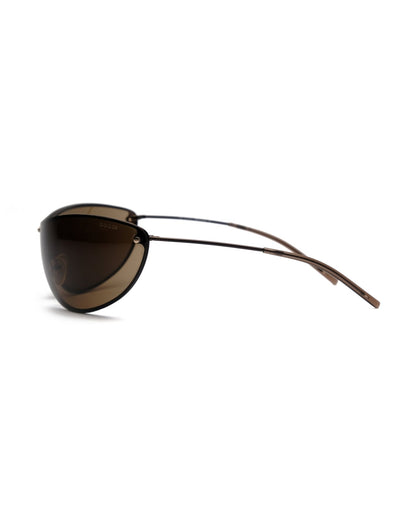 Gucci-Gucci Spring 2001 shield vintage Sunglasses – The Dryads