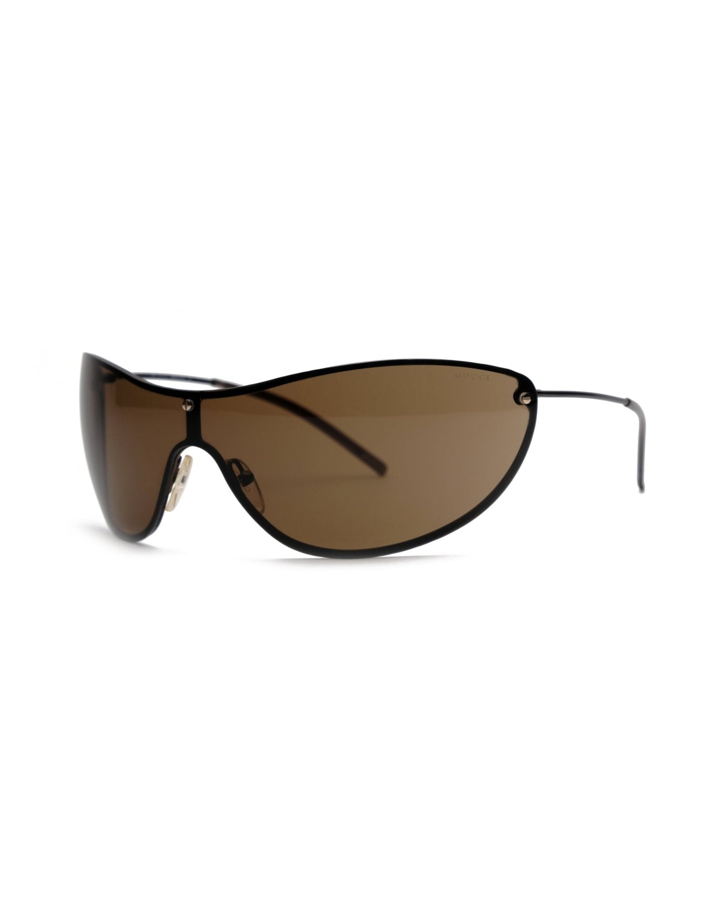 Gucci-Gucci Spring 2001 shield vintage Sunglasses – The Dryads