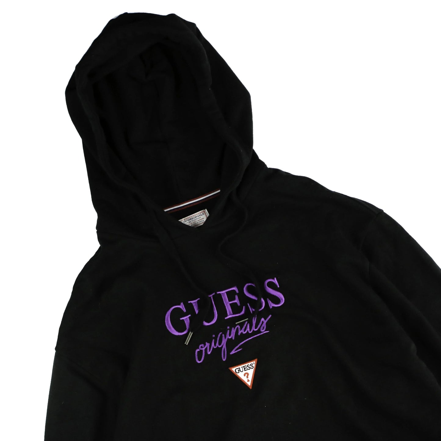 GUESS SCRIPT HOODY  (L)