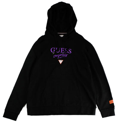 GUESS SCRIPT HOODY  (L)