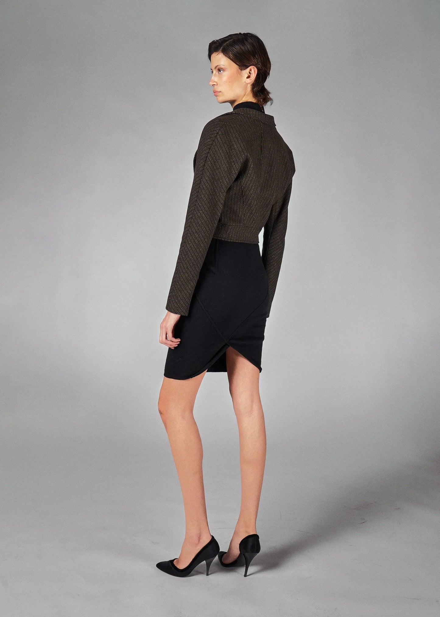 Balenciaga Wool 2001 Cropped Jacket