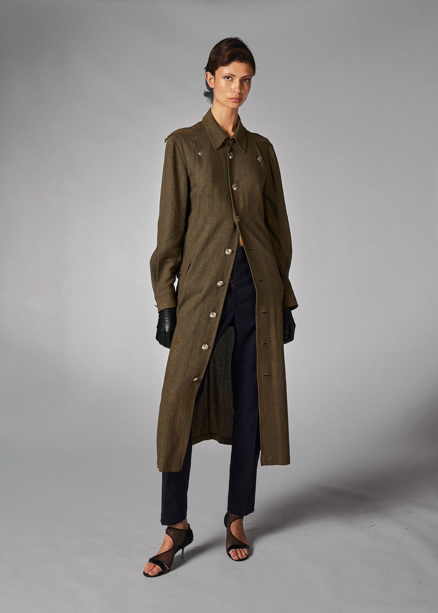 Yohji Yamamoto 80's  Khaki Coat