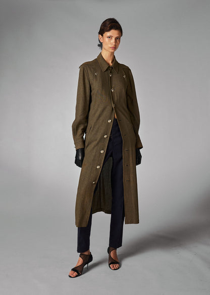 Yohji Yamamoto 80's  Khaki Coat