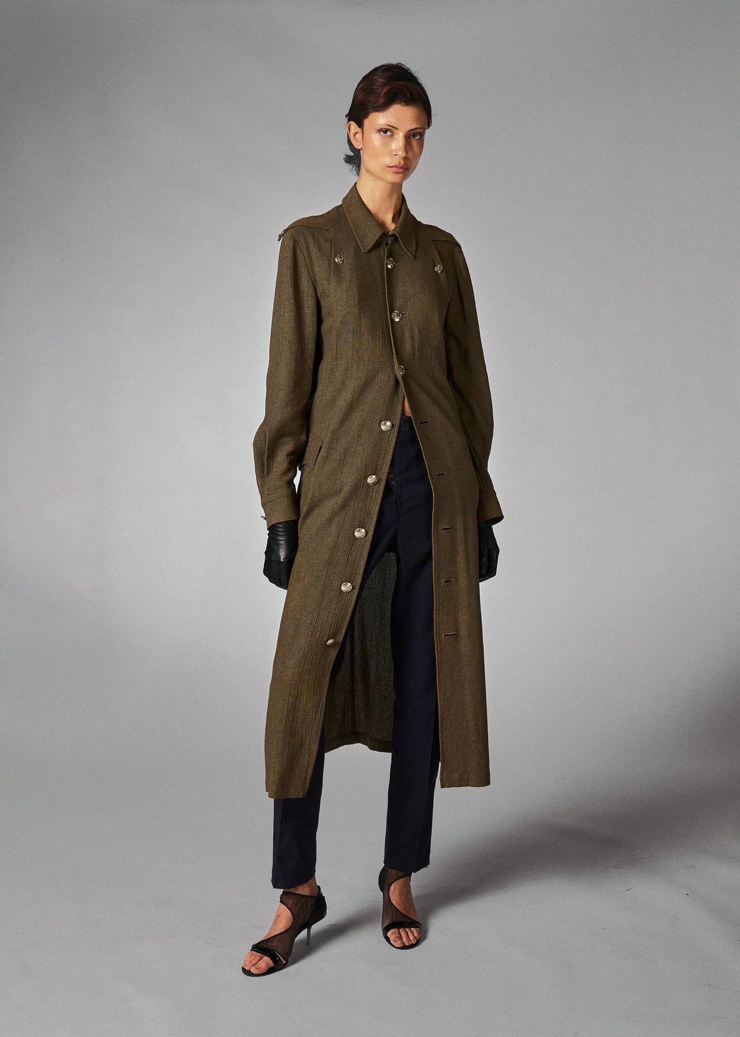 Yohji Yamamoto 80's  Khaki Coat