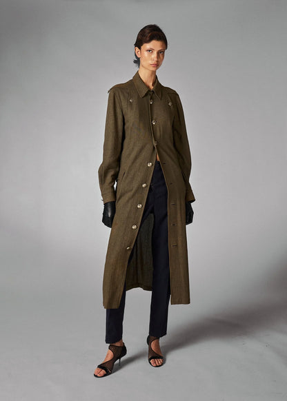 Yohji Yamamoto 80's  Khaki Coat