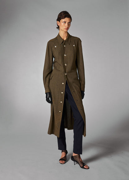 Yohji Yamamoto 80's  Khaki Coat