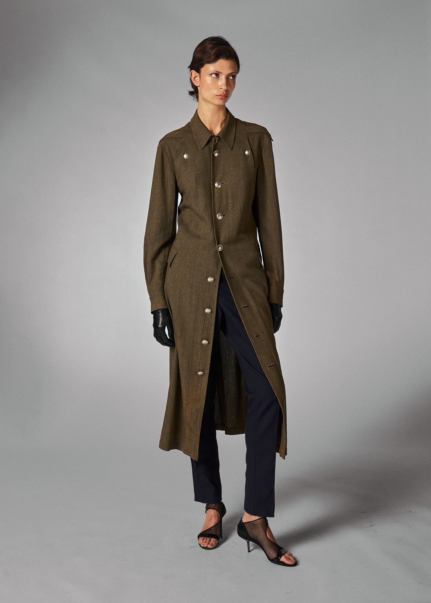 Yohji Yamamoto 80's  Khaki Coat
