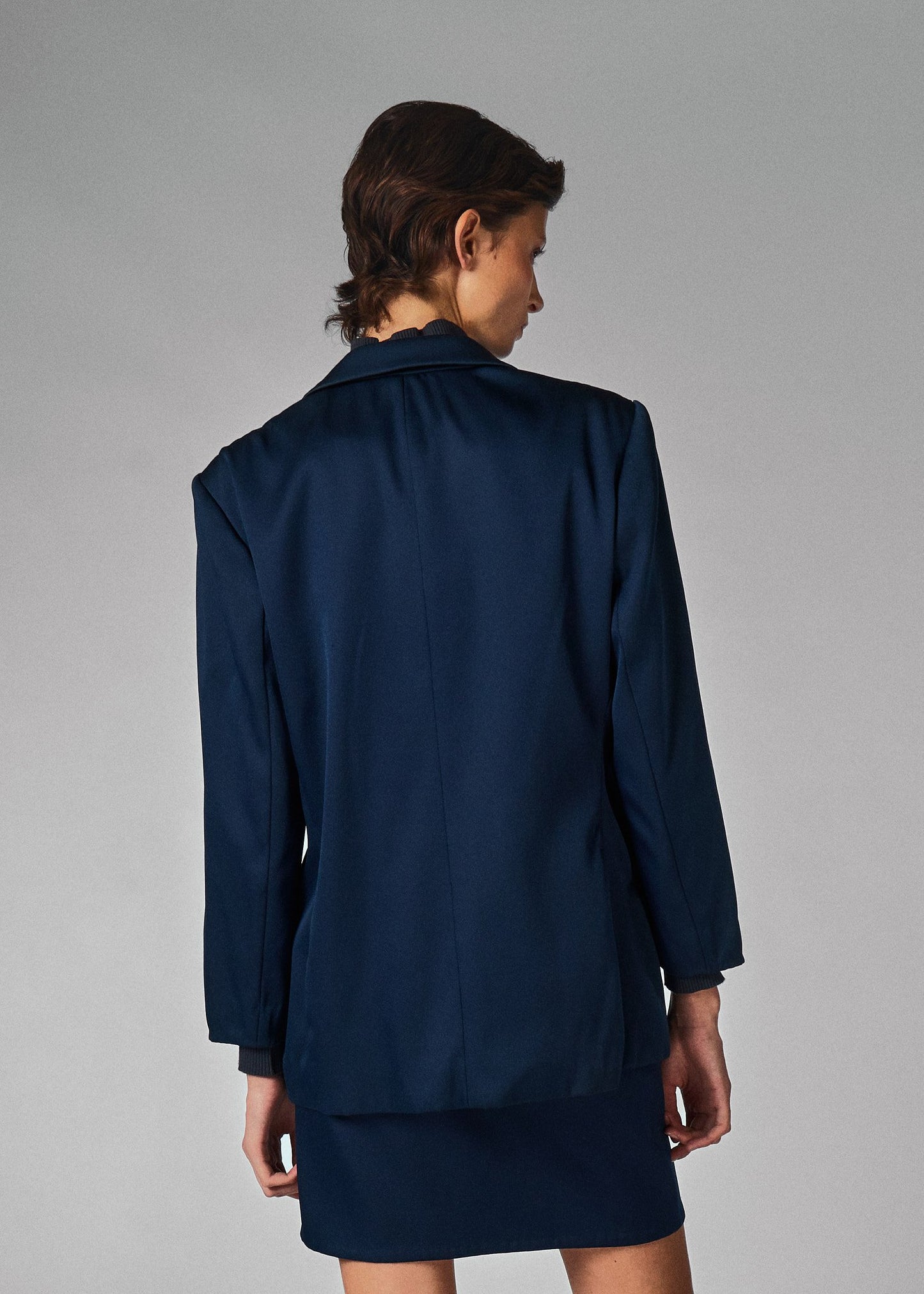 Helmut Lang 1990 Navy Set Up Suit