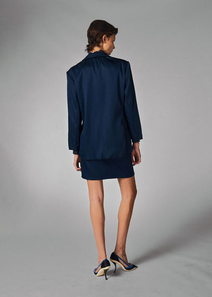 Helmut Lang 1990 Navy Set Up Suit