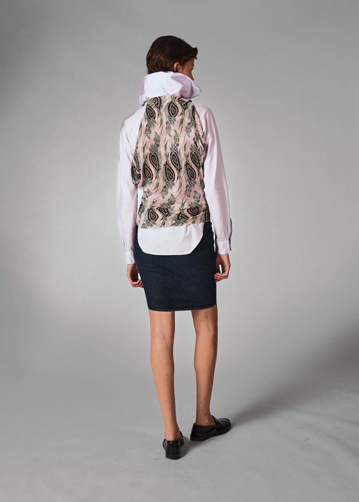 Alexander McQueenPink Paisley Print Sleeveless Tops