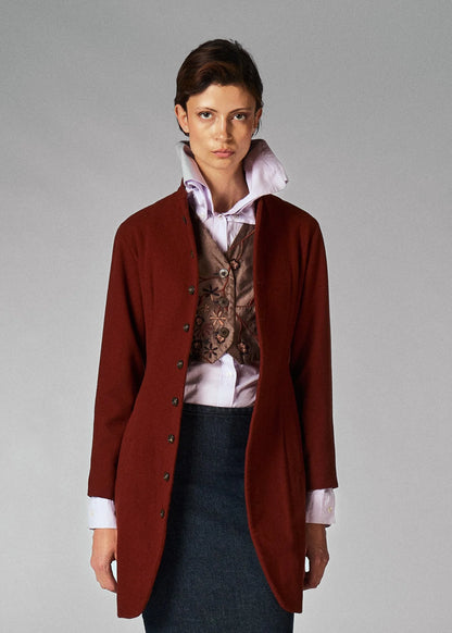 Yohji Yamamoto 80’s vermillion wool jacket