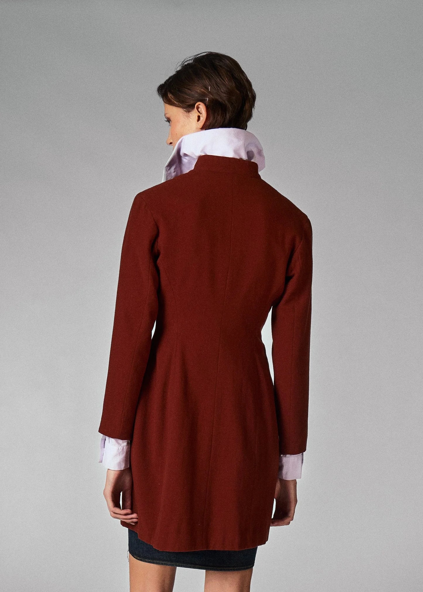 Yohji Yamamoto 80’s vermillion wool jacket