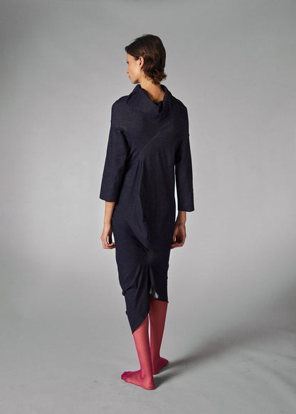 COMME des GARÇONS 2011FW Acrylic Denim Pattern Dress