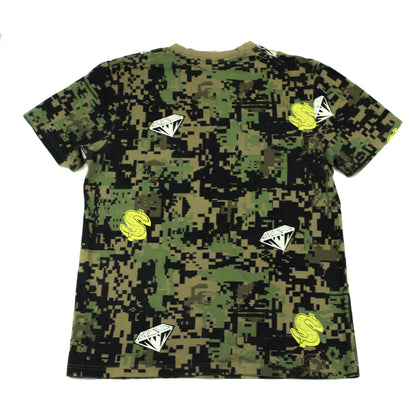 BILLIONAIRE BOYS CLUB DIGI CAMO TEE  (L)