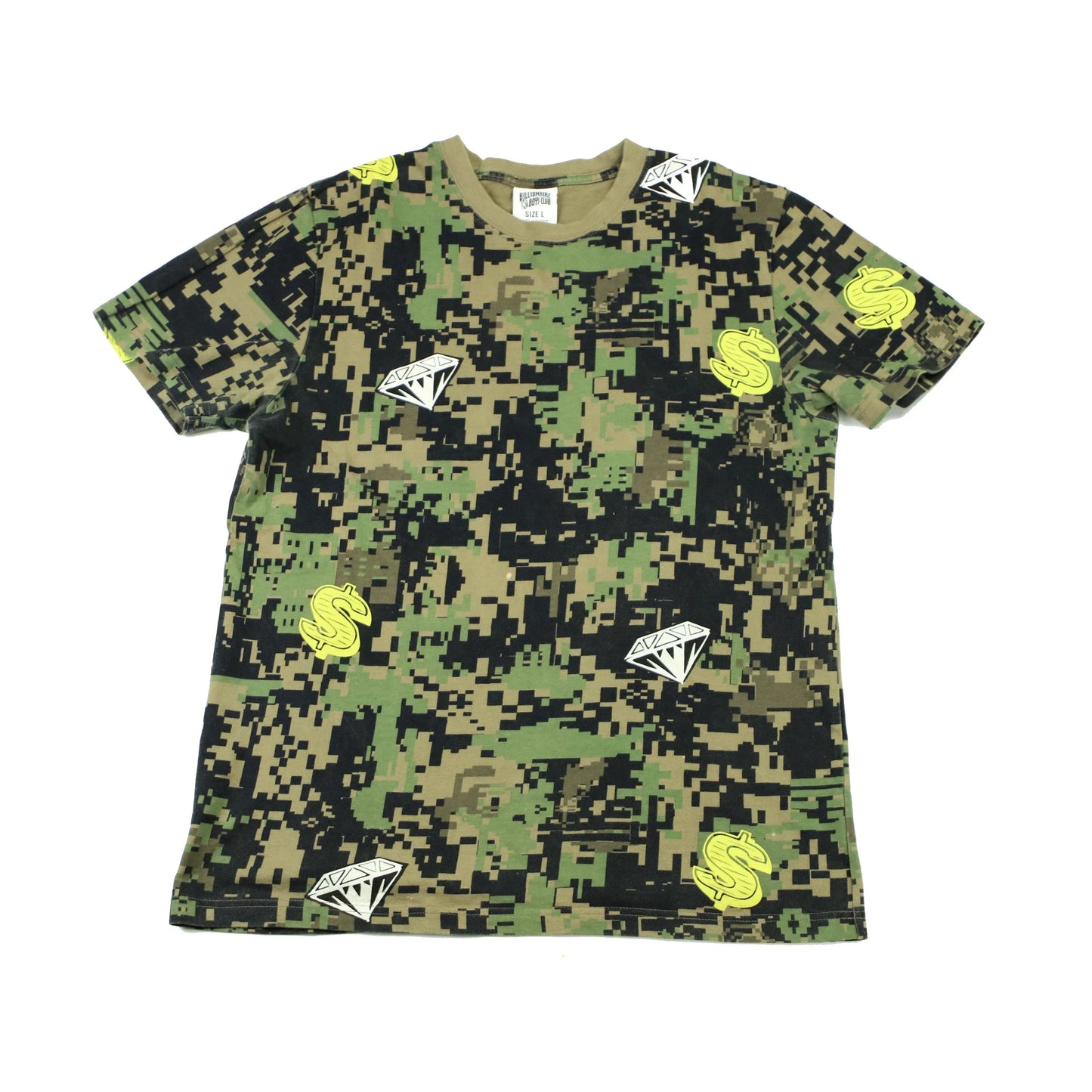 BILLIONAIRE BOYS CLUB DIGI CAMO TEE  (L)