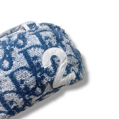 Vintage Dior Terry Cloth Mini Handbag