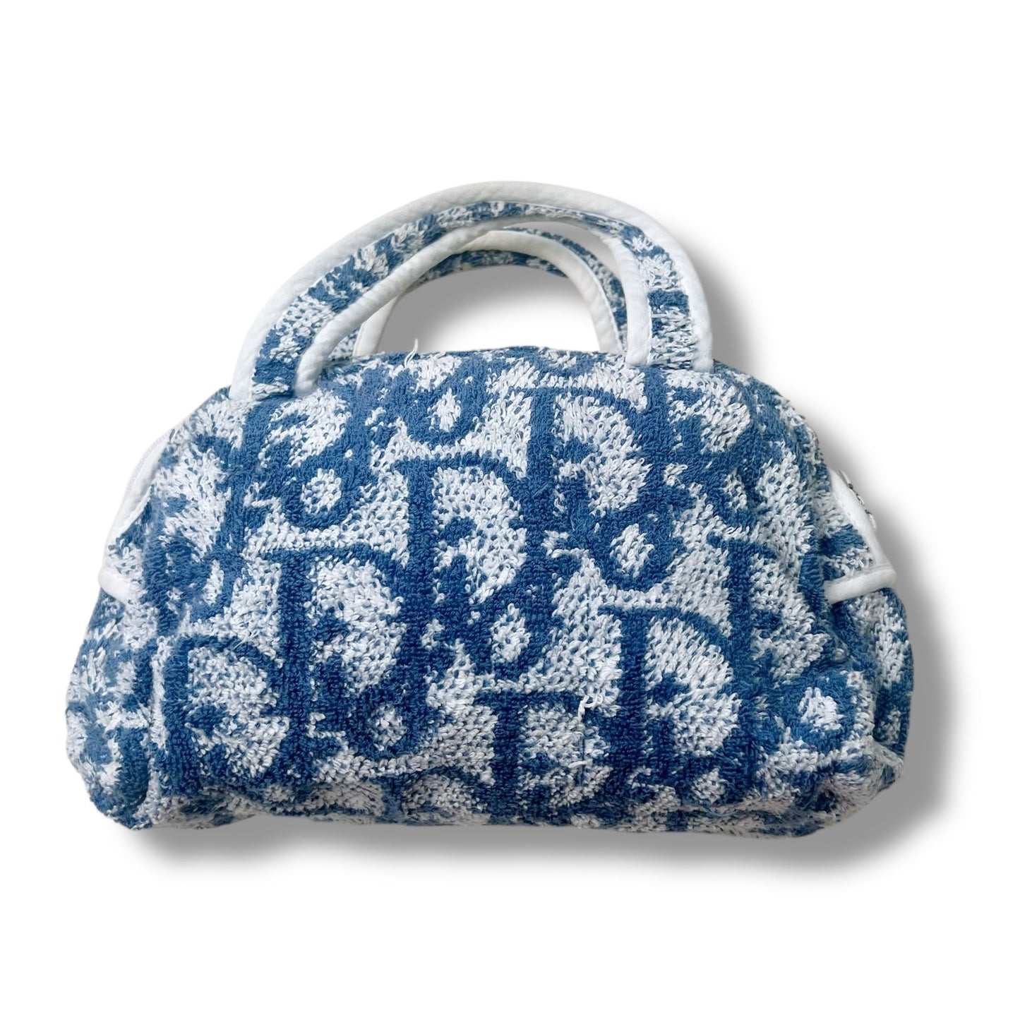 Vintage Dior Terry Cloth Mini Handbag