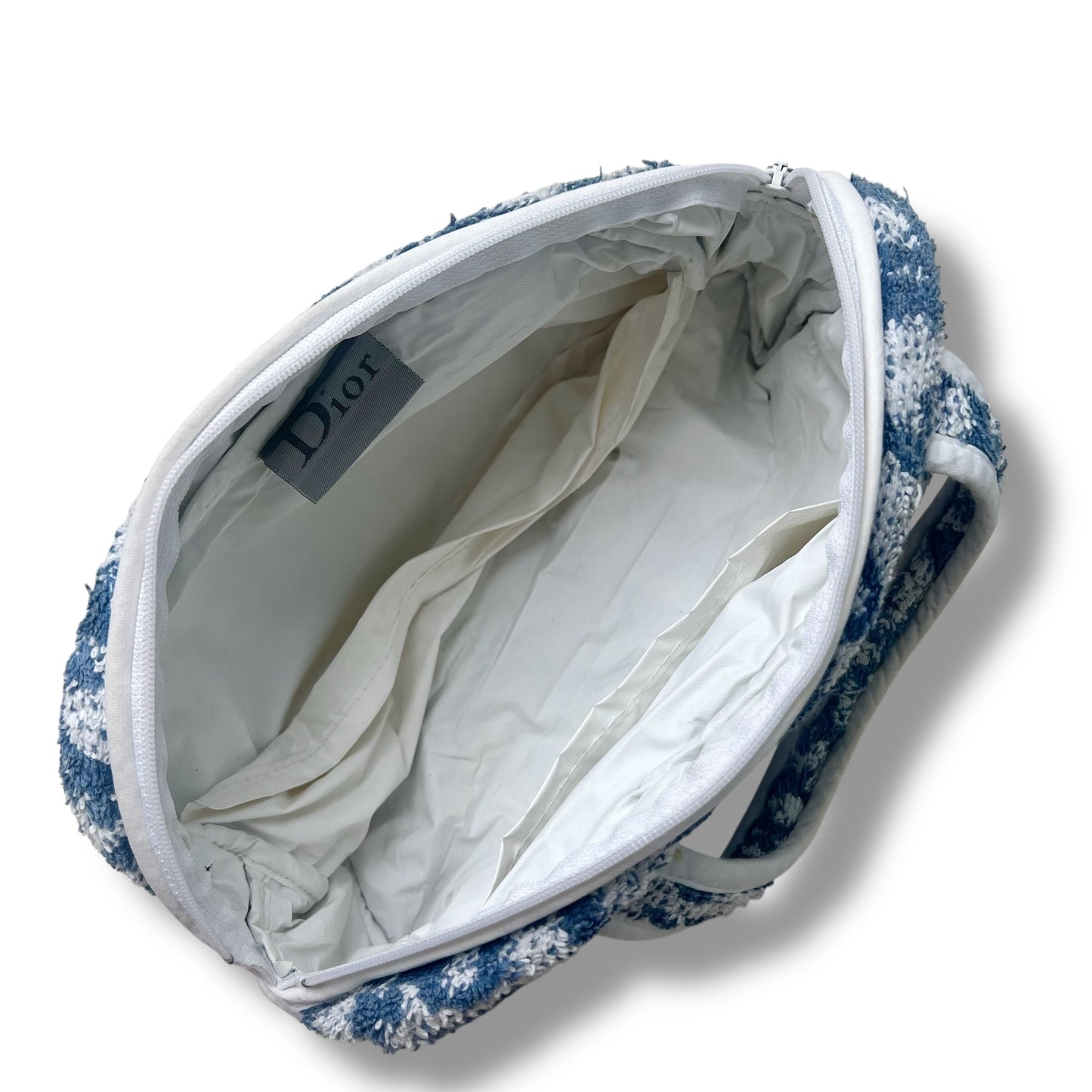 Vintage Dior Terry Cloth Mini Handbag