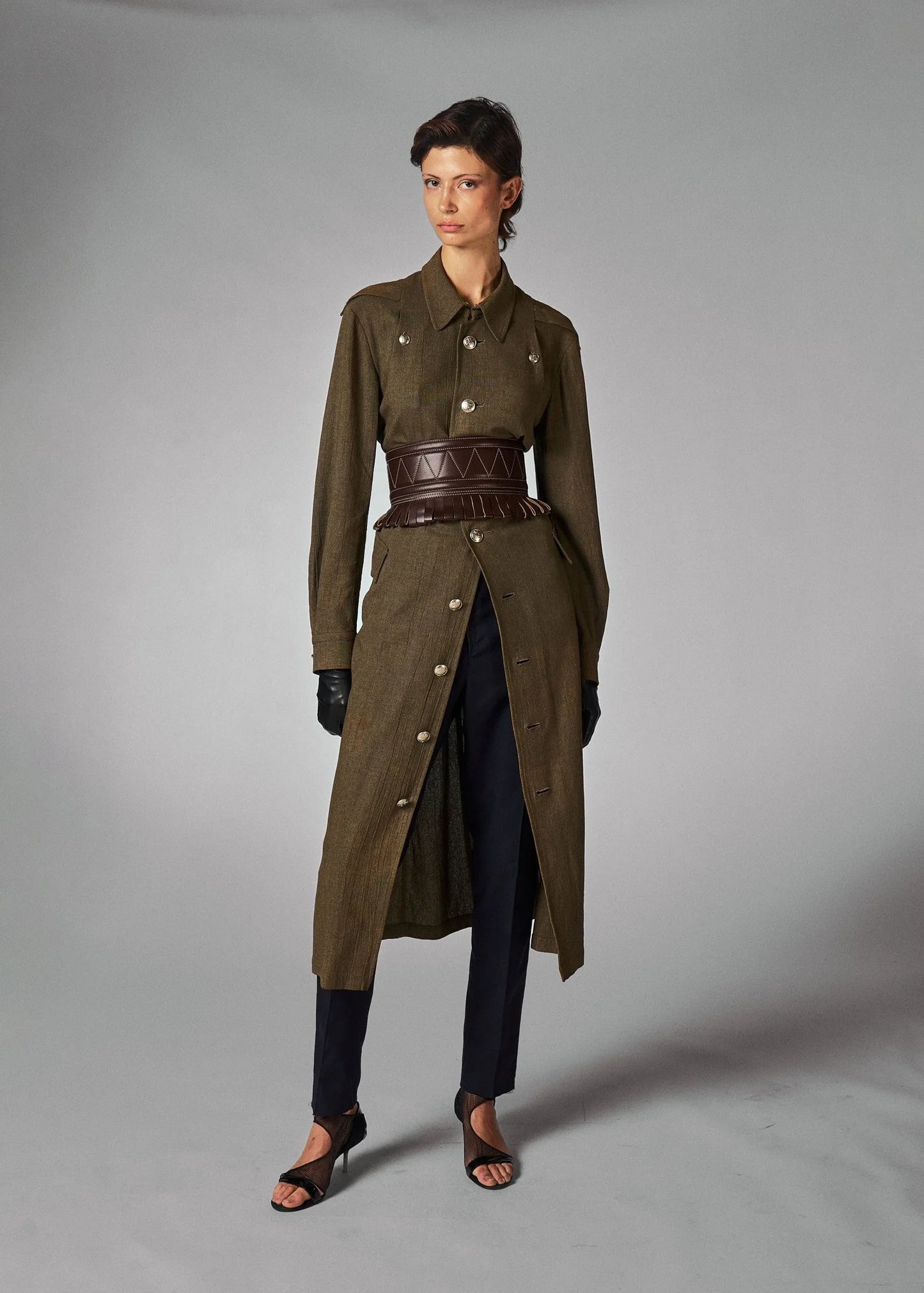 Yohji Yamamoto 80's  Khaki Coat