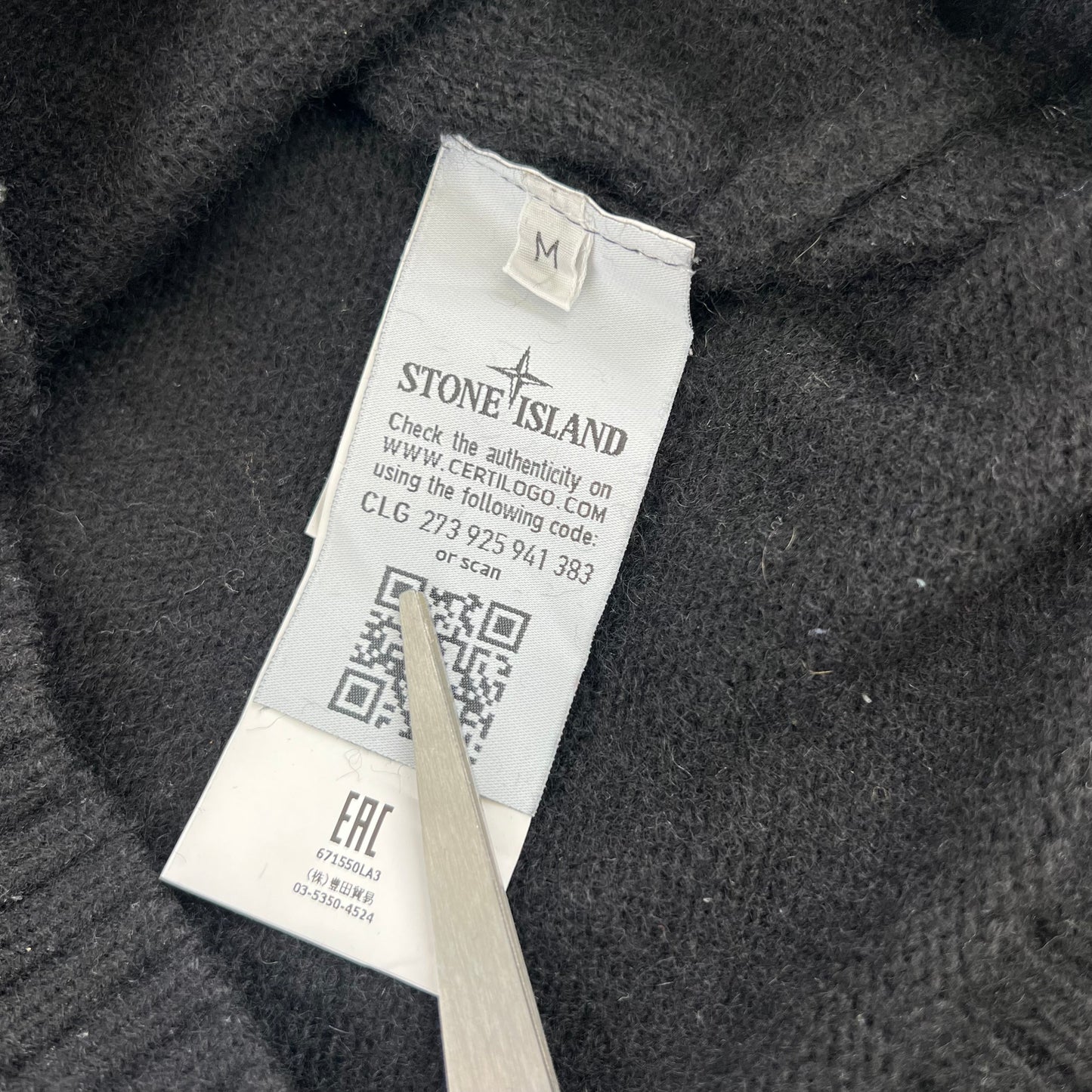 Stone Island Knitted Jumper (M)