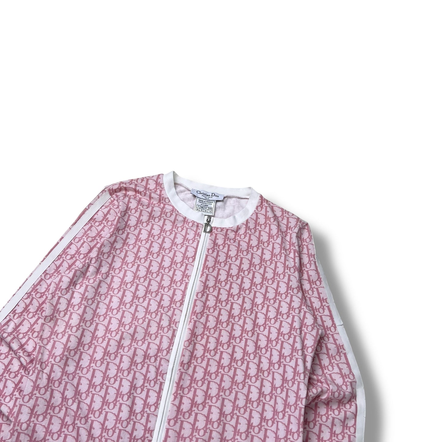 Womens Christian Dior Monogram Trotter Zip Up Jacket (18)