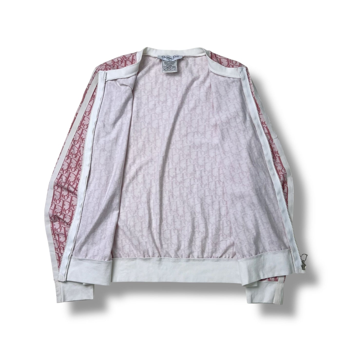 Womens Christian Dior Monogram Trotter Zip Up Jacket (18)