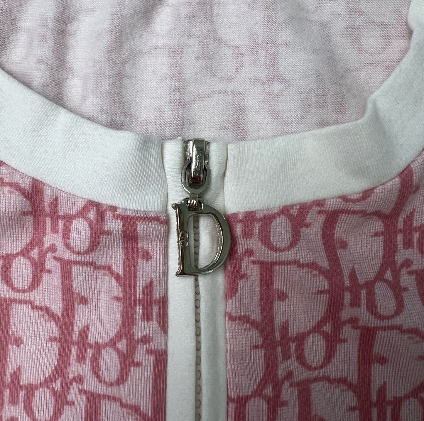 Womens Christian Dior Monogram Trotter Zip Up Jacket (18)