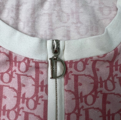 Womens Christian Dior Monogram Trotter Zip Up Jacket (18)