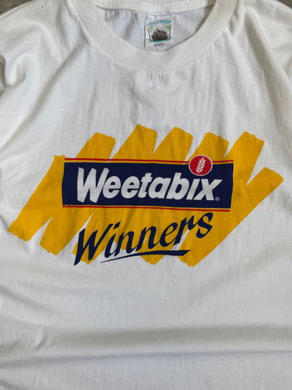 1992 Bits for Bikes Weetabix Cereak Single-Stitch Graphic Tee